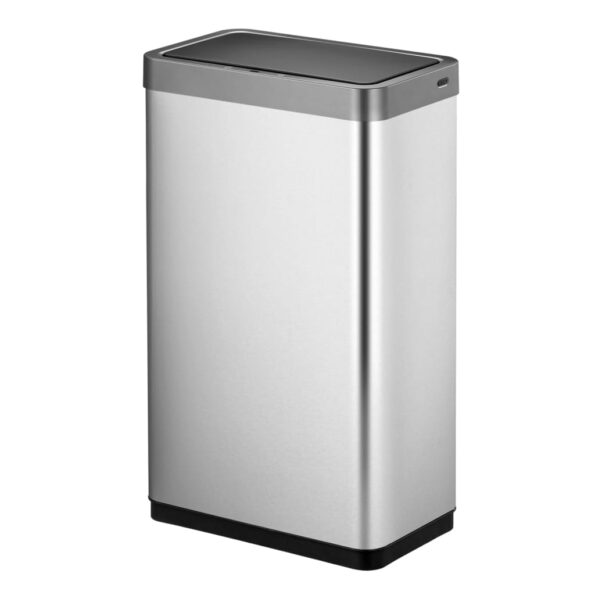 EKO Bezdotykový odpadkový kôš Mirage X 80 l matný strieborný – Obrázok 2