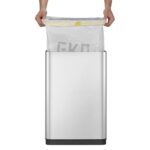EKO Bezdotykový odpadkový kôš Mirage X 80 l matný strieborný – Obrázok 9