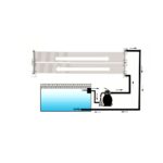 vidaXL Solárny panel na ohrev vody v bazéne 80x620 cm – Obrázok 4