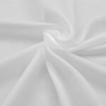 vidaXL Naťahovací návlek na stôl, 2 ks, 120x60,5x74 cm, biely – Obrázok 2