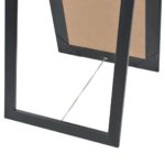 vidaXL Samostatne stojace zrkadlo, barokový štýl, 160x40cm, čierne – Obrázok 5