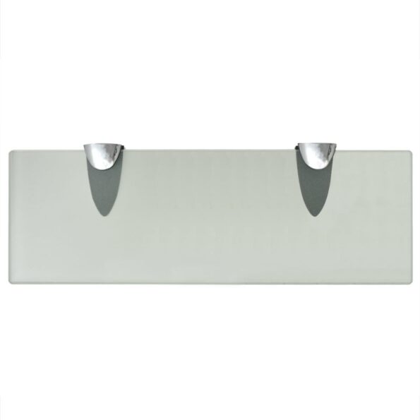vidaXL Nástenná sklenená polička, 30x10 cm, 8 mm – Obrázok 3