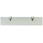 vidaXL Nástenná sklenená polička, 50x10 cm, 8 mm – Obrázok 3