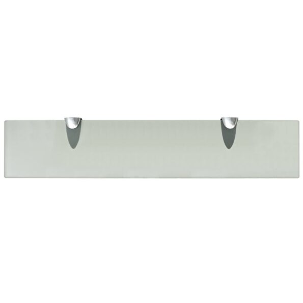 vidaXL Nástenná sklenená polička, 50x10 cm, 8 mm – Obrázok 3