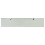 vidaXL Nástenná sklenená polička, 100x20 cm, 8 mm – Obrázok 3