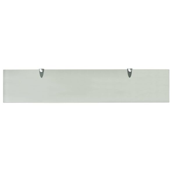 vidaXL Nástenná sklenená polička, 100x20 cm, 8 mm – Obrázok 3