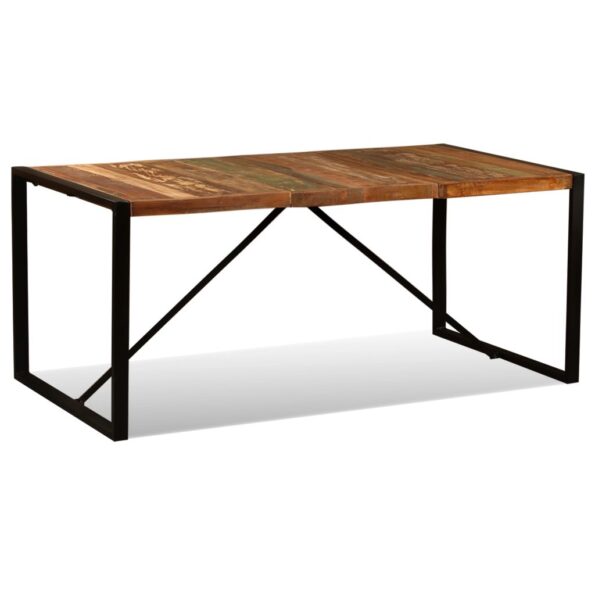vidaXL Jedálenský stôl, recyklovaný masív 180 cm – Obrázok 2