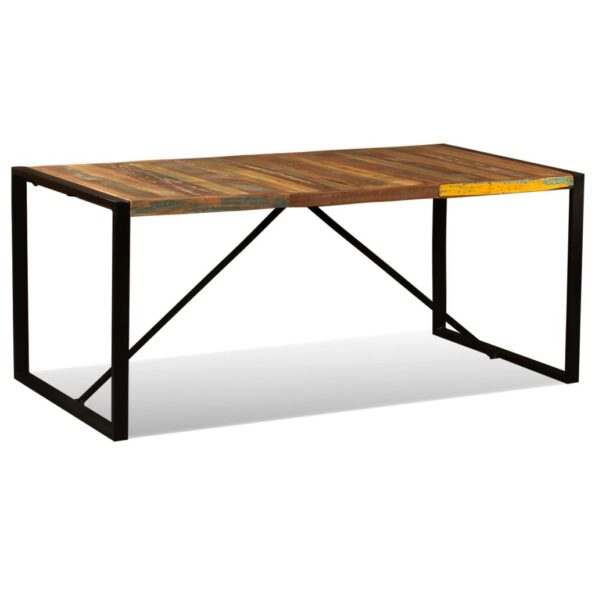 vidaXL Jedálenský stôl, recyklovaný masív 180 cm – Obrázok 5
