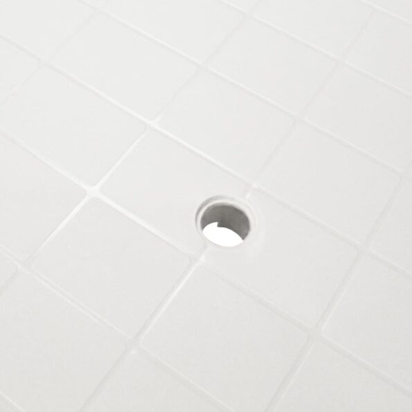 vidaXL Záhradný stôl, biely 101x68x72 cm, plast – Obrázok 4