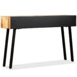 vidaXL Prístavný stolík z recyklovaného teakového dreva, 120x30x76 cm – Obrázok 4
