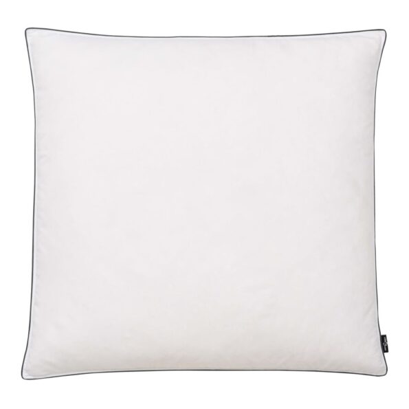 vidaXL Vankúše 2 ks, výplň z páperia/peria, 80 x 80 cm, biele – Obrázok 2