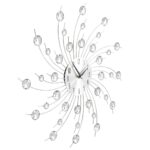 vidaXL Nástenné hodiny s pohonom Quartz moderný dizajn 50 cm – Obrázok 3