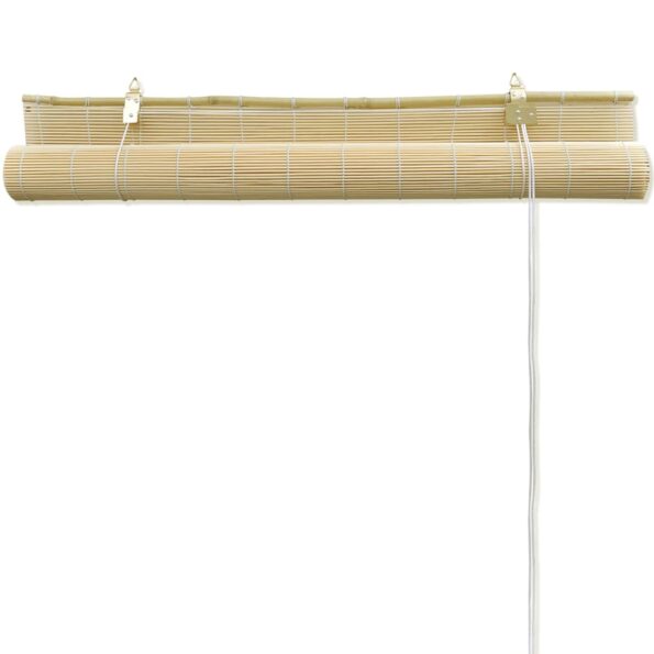vidaXL Roleta, bambus 80x220 cm, prírodná farba – Obrázok 4