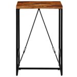 vidaXL Barový stôl, recyklovaný masív 70x70x106 cm – Obrázok 3