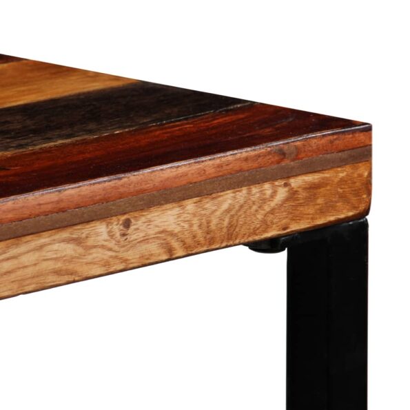 vidaXL Barový stôl, recyklovaný masív 70x70x106 cm – Obrázok 5