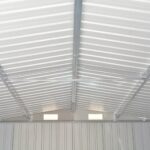 vidaXL Záhradná kôlňa 257x580x181 cm, kov, zelená – Obrázok 2