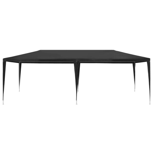 vidaXL Párty stan 3x6 m, PE, antracitový – Obrázok 3