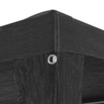 vidaXL Párty stan 3x6 m, PE, antracitový – Obrázok 4