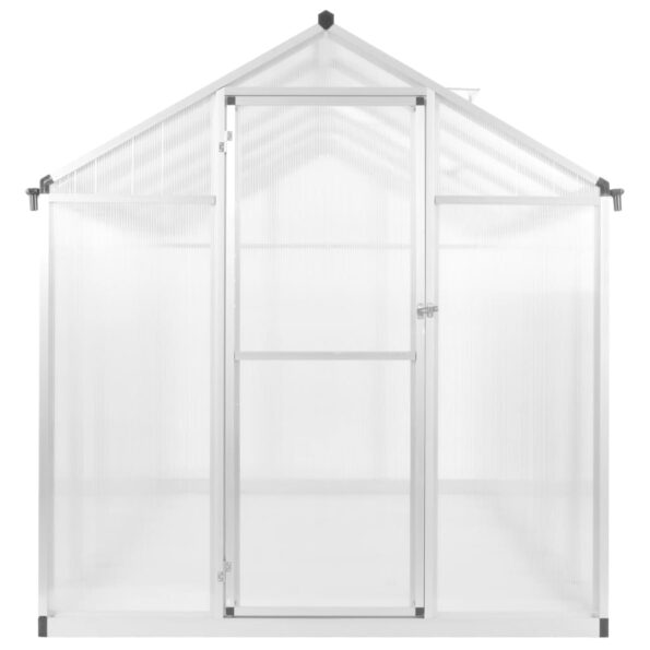 vidaXL Skleník, hliník 362x190x195 cm 13,41 m³ – Obrázok 4