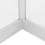 vidaXL Skleník, hliník 362x190x195 cm 13,41 m³ – Obrázok 9