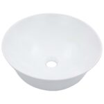 vidaXL Umývadlo biele 41x12,5 cm keramické – Obrázok 2