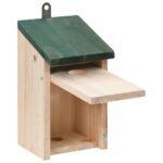 vidaXL Vtáčie búdky 4 ks, drevo 12x12x22 cm – Obrázok 5