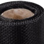 vidaXL Sieť proti hmyzu, sklené vlákno 100x500 cm, čierna – Obrázok 5