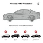 vidaXL Plachta na auto, netkaná látka, veľkosť M – Obrázok 10
