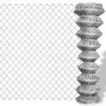 vidaXL Drôtené pletivo, pozinkovaná oceľ 15x1,25 m, strieborné