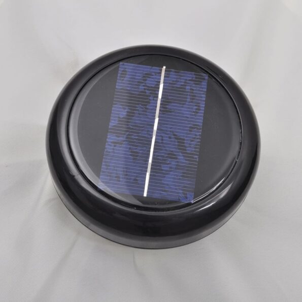 vidaXL Závesný záhradný slnečník s LED 3 m, pieskovo biely – Obrázok 5