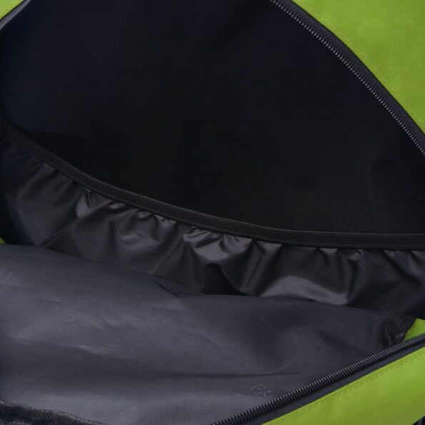 vidaXL Turistický batoh, 40 l, čierno-zelený – Obrázok 4