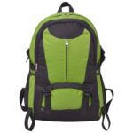 vidaXL Turistický batoh, 40 l, čierno-zelený – Obrázok 5