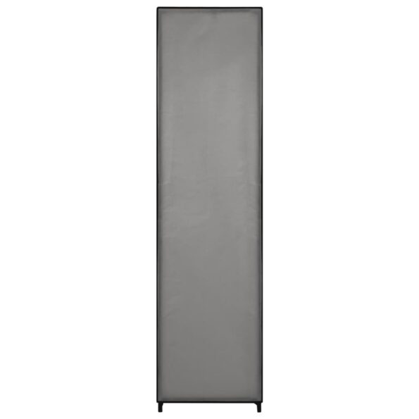 vidaXL Šatník so 4 priehradkami sivý 175x45x170 cm – Obrázok 6