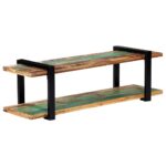 vidaXL TV skrinka 130x40x40 cm, recyklovaný masív – Obrázok 2