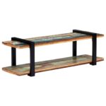 vidaXL TV skrinka 130x40x40 cm, recyklovaný masív – Obrázok 11