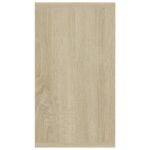 vidaXL Knižnica/komoda, dub sonoma 66x30x98 cm, kompozitné drevo – Obrázok 10
