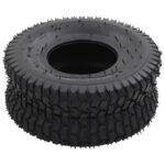vidaXL Pneumatiky pre fúrik 2 ks 15x6,00-6 4PR gumené – Obrázok 4