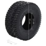 vidaXL Pneumatiky pre fúrik 2 ks 15x6,00-6 4PR gumené – Obrázok 6