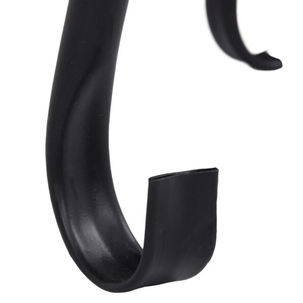 vidaXL Mozaikové ohnisko so stolom, čierno biele 68 cm, keramika – Obrázok 4