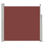 vidaXL Zaťahovacia bočná markíza na terasu 170x300 cm, hnedá – Obrázok 2