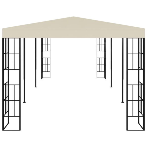 vidaXL Altánok krémový 3x6 m – Obrázok 4