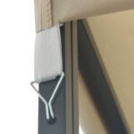 vidaXL Altánok krémový 3x6 m – Obrázok 6