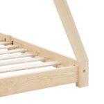 vidaXL Detský posteľný rám 70x140 cm borovicový masív – Obrázok 6