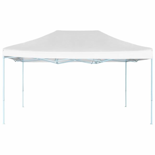 vidaXL Profesionálny skladací párty stan biely 280x410x315 cm oceľový – Obrázok 2