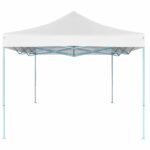 vidaXL Profesionálny skladací párty stan biely 280x410x315 cm oceľový – Obrázok 3
