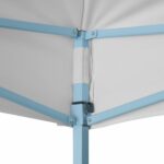vidaXL Profesionálny skladací párty stan biely 280x410x315 cm oceľový – Obrázok 4