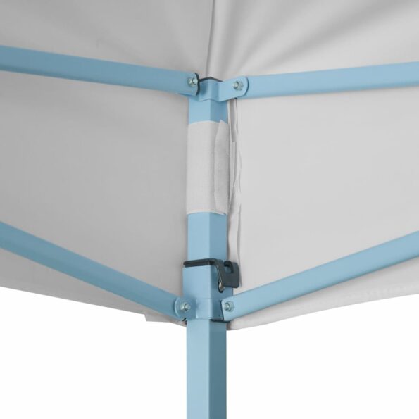 vidaXL Profesionálny skladací párty stan biely 280x410x315 cm oceľový – Obrázok 4