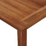vidaXL Záhradný stôl 85x85x74 cm akáciový masív – Obrázok 3