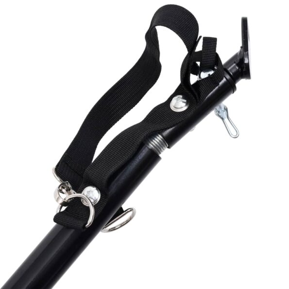 vidaXL Vozík pre domáce zvieratá na bicykel/beh 2-v-1, modro sivý – Obrázok 10