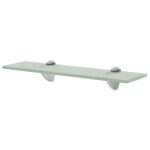 vidaXL Nástenná polička 2 ks sklo 40x10 cm 8 mm – Obrázok 2